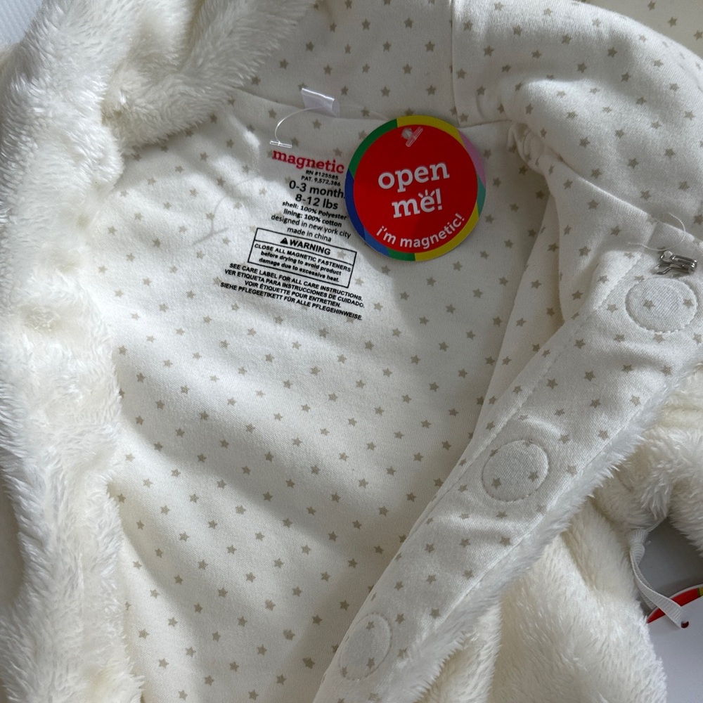 Magnetic Me Soft Cream Footie - Picture 5 of 5